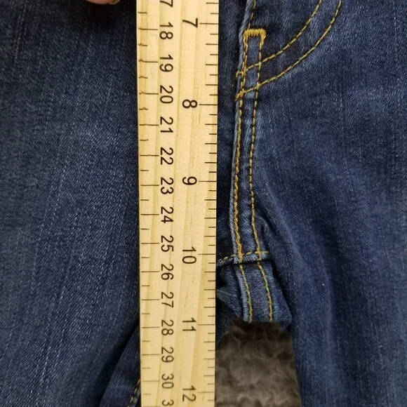 Levis Jeans Womens 26 Blue Mile High Super Skinny Premium Stretch Denim - Picture 8 of 16